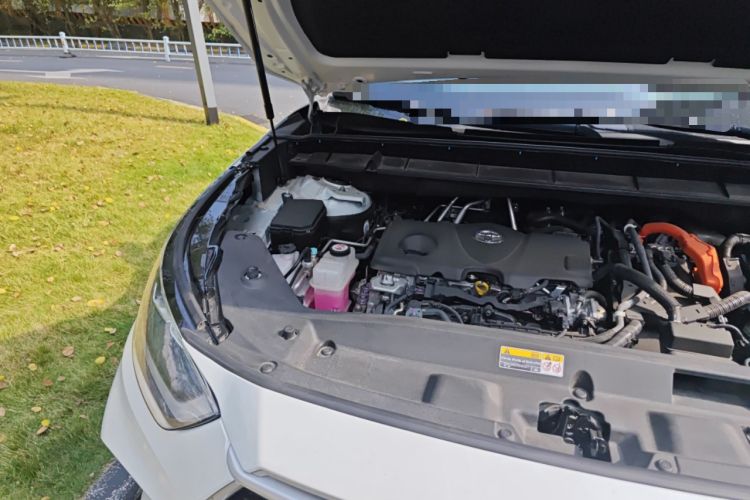 Used Toyota Highlander 2022 Dual-Engine 2.5L Four-Wheel Drive Prestige Version 7 Seats Engine Bay Right