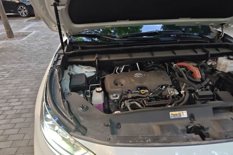 Used Toyota Highlander 2022 Dual-Engine 2.5L Four-Wheel Drive Supreme Edition 7-Seater Engine Bay Right