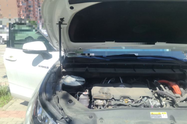 Used Toyota Highlander 2022 Dual-Engine 2.5L 4x4 Elite Edition 7-Seater Engine Bay Right