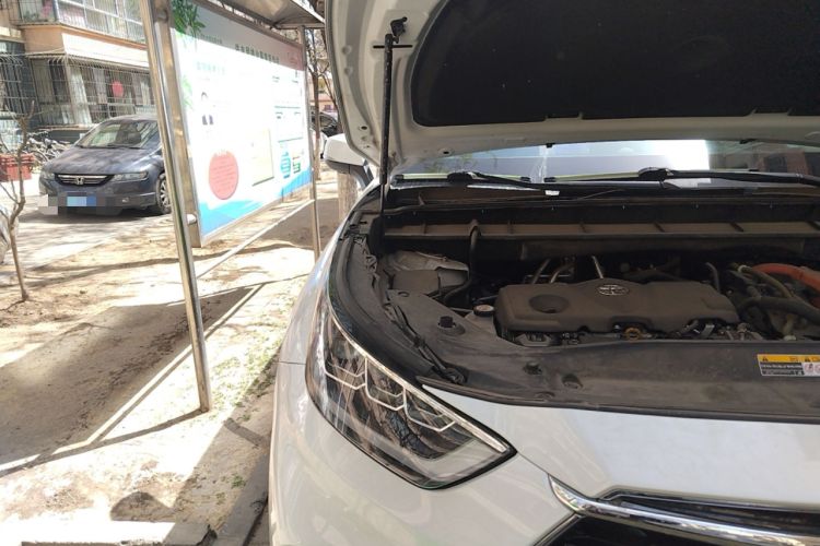 Used Toyota Highlander 2022 Dual-Engine 2.5L Four-Wheel Drive Supreme Edition 7-Seater Engine Bay Right