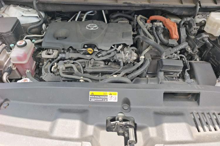 Used Toyota Highlander 2022 Dual-Engine 2.5L Four-Wheel Drive Supreme Edition 7-Seater Engine Bay