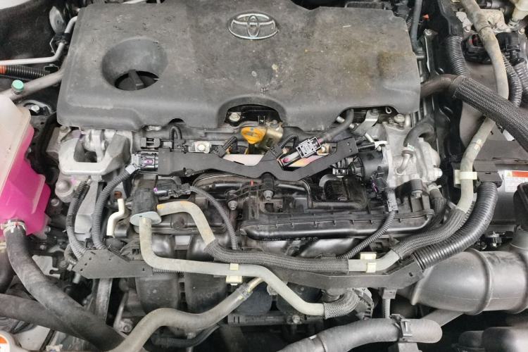 Used Toyota Highlander 2022 Dual-Engine 2.5L Two-Wheel Drive Elite Edition 7-Seater Engine Bay