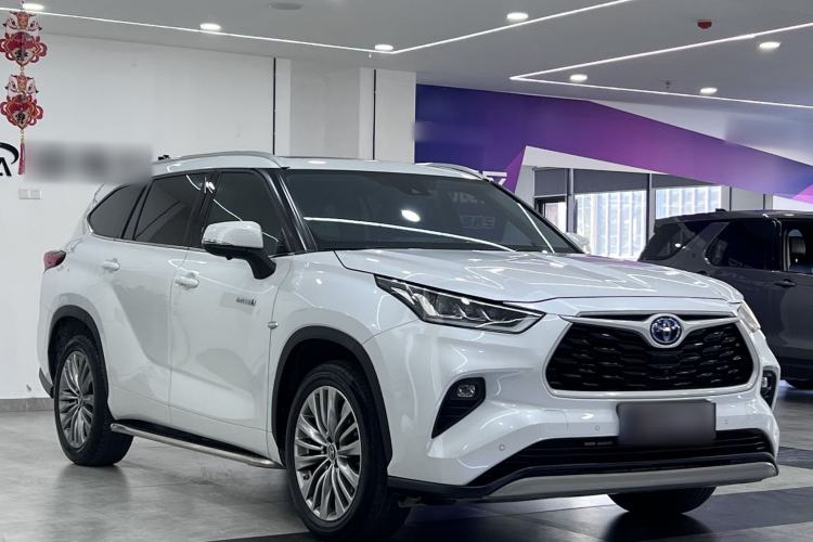 Used Toyota Highlander 2022 Dual-Engine 2.5L Four-Wheel Drive Prestige Version 7 Seats Exterior 3