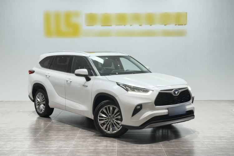 Used Toyota Highlander 2022 Dual-Engine 2.5L Four-Wheel Drive Prestige Version 7 Seats Exterior 4