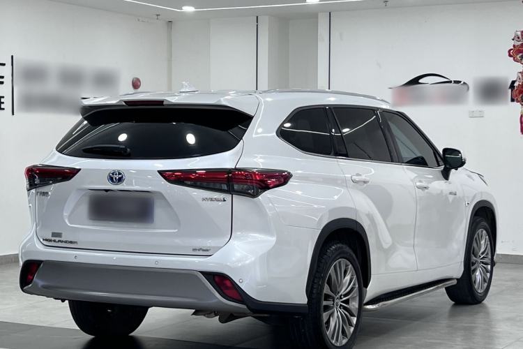 Used Toyota Highlander 2022 Dual-Engine 2.5L Four-Wheel Drive Prestige Version 7 Seats Exterior 5