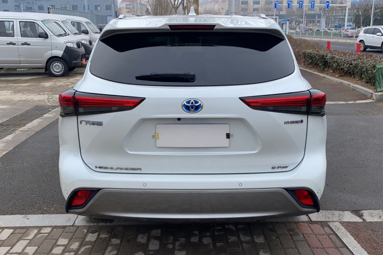 Used Toyota Highlander 2022 Dual-Engine 2.5L Four-Wheel Drive Prestige Version 7 Seats Exterior 6