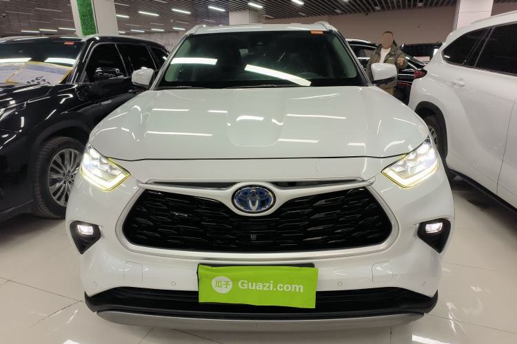 Used Toyota Highlander 2022 Dual-Engine 2.5L Four-Wheel Drive Prestige Version 7 Seats Front