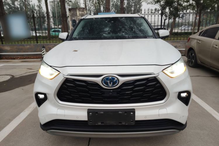 Used Toyota Highlander 2022 Dual-Engine 2.5L Four-Wheel Drive Prestige Version 7 Seats Front