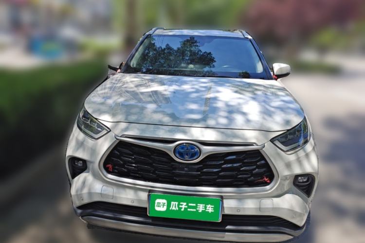 Used Toyota Highlander 2022 Dual-Engine 2.5L Four-Wheel Drive Prestige Version 7 Seats Front
