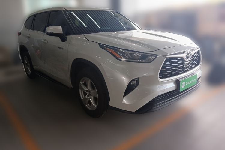 Used Toyota Highlander 2022 Dual-Engine 2.5L Two-Wheel Drive Elite Edition 5 Seats Front Right 45 Deg