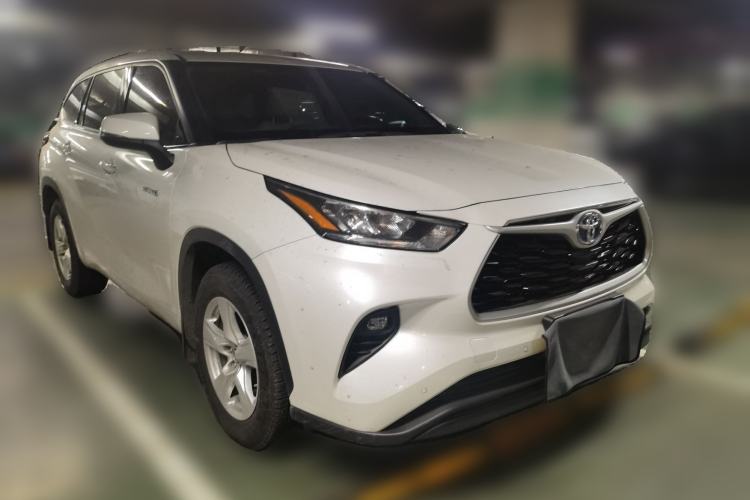 Used Toyota Highlander 2022 Dual-Engine 2.5L Two-Wheel Drive Elite Edition 5 Seats Front Right 45 Deg