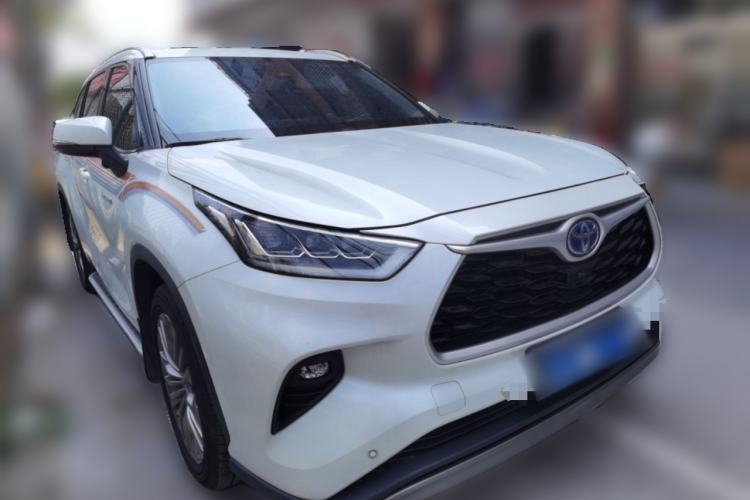 Used Toyota Highlander 2022 Dual-Engine 2.5L Four-Wheel Drive Supreme Edition 7-Seater Front Right 45 Deg