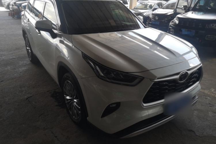 Used Toyota Highlander 2022 380T Four-Wheel Drive Prestige Edition 7-Seater Front Right 45 Deg