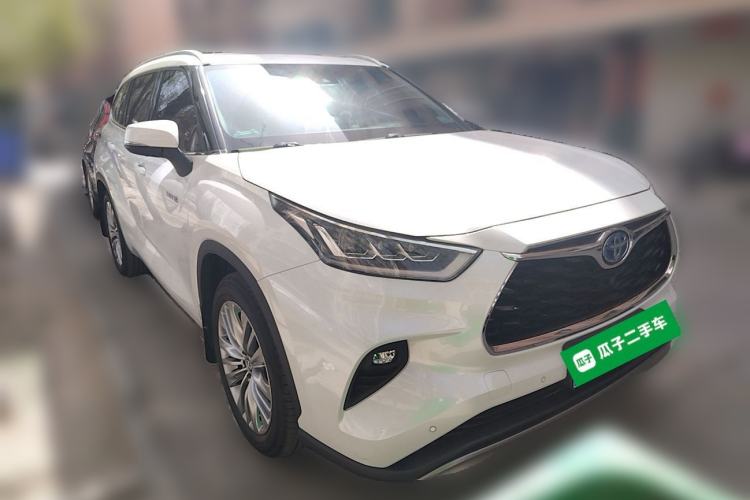 Used Toyota Highlander 2022 Dual-Engine 2.5L Four-Wheel Drive Supreme Edition 7-Seater Front Right 45 Deg