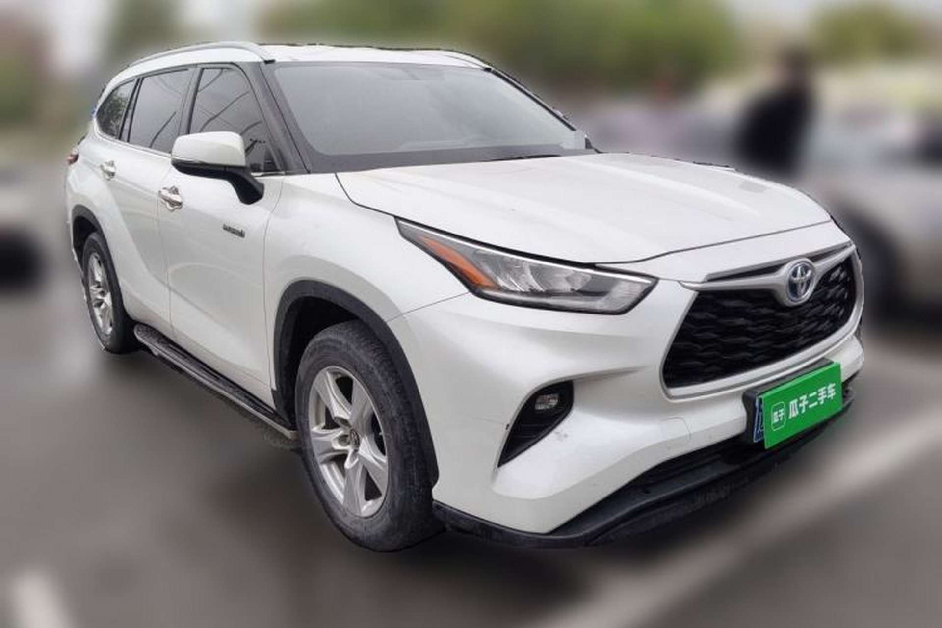 Used Toyota Highlander 2022 Dual-Engine 2.5L Two-Wheel Drive Elite Edition 7-Seater Front Right 45 Deg