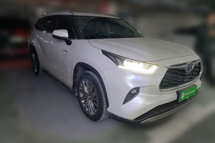 Used Toyota Highlander 2022 Dual-Engine 2.5L Four-Wheel Drive Supreme Edition 7-Seater Front Right 45 Deg