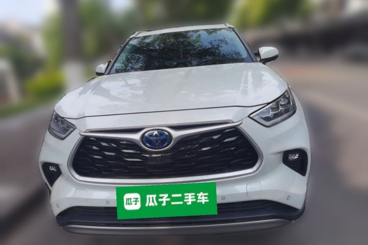 Used Toyota Highlander 2022 Dual-Engine 2.5L Two-Wheel Drive Prestige Edition 7-Seater Front