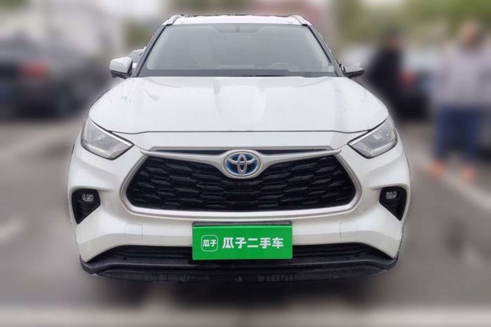 Used Toyota Highlander 2022 Dual-Engine 2.5L Two-Wheel Drive Elite Edition 7-Seater Front