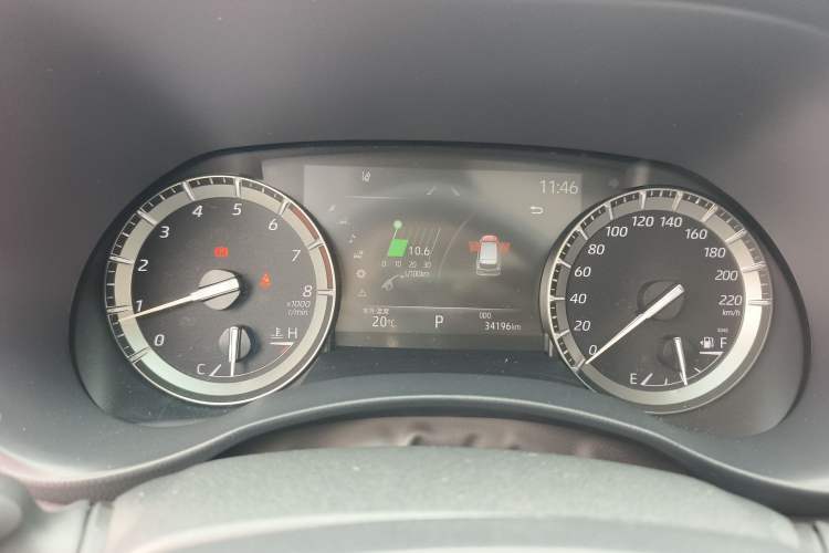 Used Toyota Highlander 2022 380T Four-Wheel Drive Prestige Edition 7-Seater Instrument Cluster