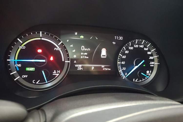 Used Toyota Highlander 2022 Dual-Engine 2.5L Four-Wheel Drive Luxury Edition 7 Seats Instrument Cluster