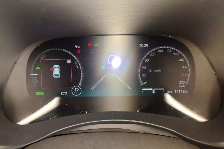 Used Toyota Highlander 2022 Dual-Engine 2.5L Four-Wheel Drive Supreme Edition 7-Seater Instrument Cluster