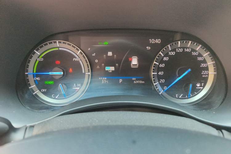 Used Toyota Highlander 2022 Dual-Engine 2.5L 4x4 Elite Edition 7-Seater Instrument Cluster