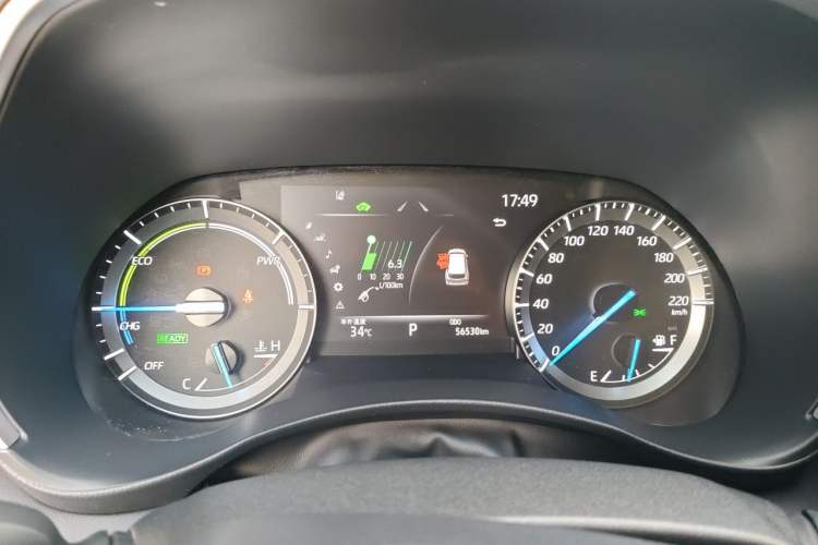 Used Toyota Highlander 2022 Dual-Engine 2.5L Four-Wheel Drive Prestige Version 7 Seats Instrument Cluster