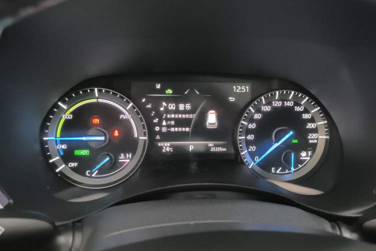 Used Toyota Highlander 2022 Dual-Engine 2.5L Four-Wheel Drive Prestige Version 7 Seats Instrument Cluster