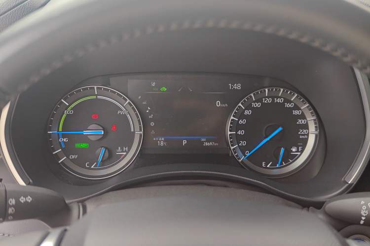 Used Toyota Highlander 2022 Dual-Engine 2.5L Four-Wheel Drive Prestige Version 7 Seats Instrument Cluster