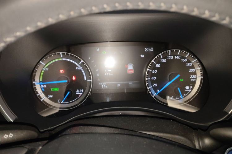Used Toyota Highlander 2022 Dual-Engine 2.5L Four-Wheel Drive Prestige Version 7 Seats Instrument Cluster