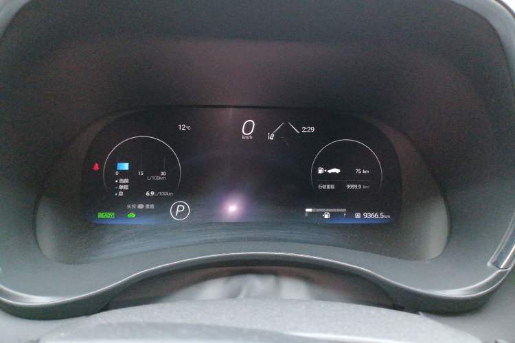 Used Toyota Highlander 2022 Dual-Engine 2.5L Four-Wheel Drive Supreme Edition 7-Seater Instrument Cluster