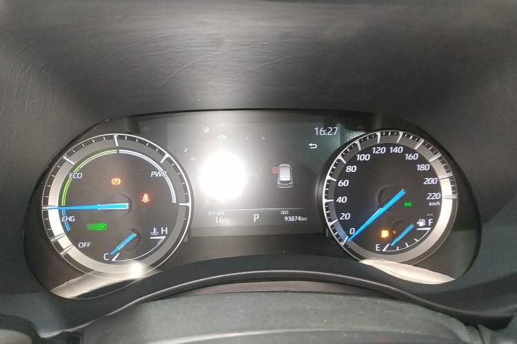 Used Toyota Highlander 2022 Dual-Engine 2.5L Four-Wheel Drive Prestige Version 7 Seats Instrument Cluster