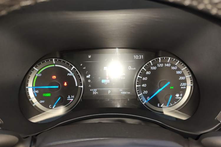 Used Toyota Highlander 2022 Dual-Engine 2.5L Four-Wheel Drive Prestige Version 7 Seats Instrument Cluster