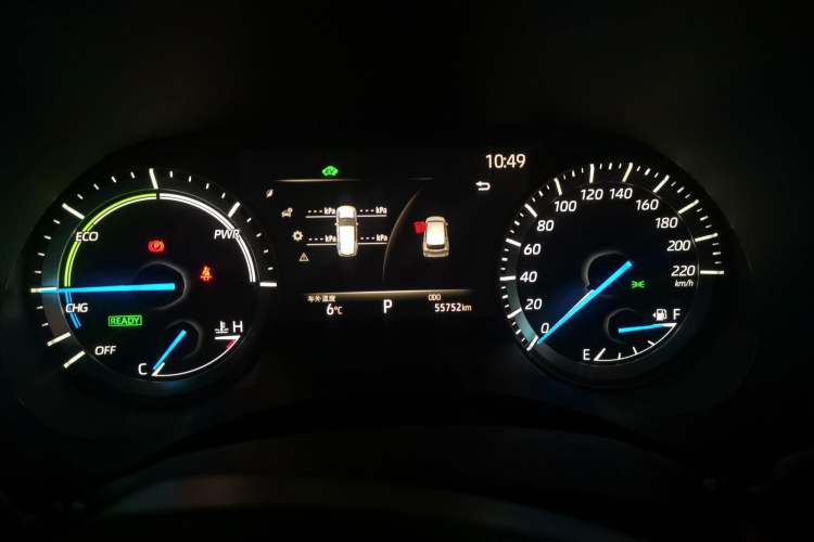 Used Toyota Highlander 2022 Dual-Engine 2.5L Two-Wheel Drive Elite Edition 5 Seats Instrument Cluster