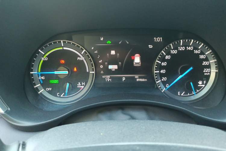 Used Toyota Highlander 2022 Dual-Engine 2.5L Four-Wheel Drive Prestige Version 7 Seats Instrument Cluster