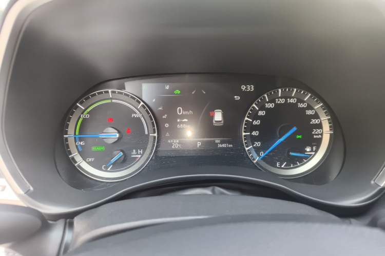 Used Toyota Highlander 2022 Dual-Engine 2.5L Four-Wheel Drive Luxury Edition 7 Seats Instrument Cluster