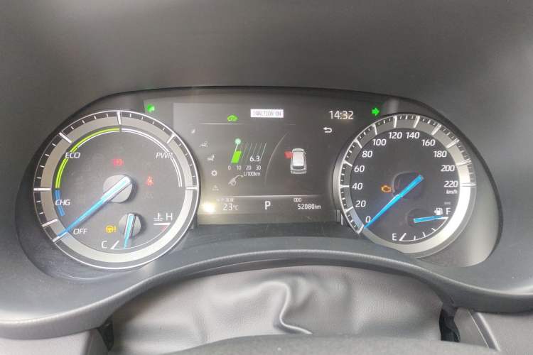 Used Toyota Highlander 2022 Dual-Engine 2.5L 4x4 Elite Edition 7-Seater Instrument Cluster