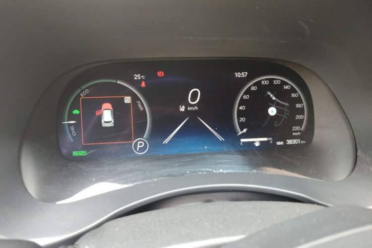 Used Toyota Highlander 2022 Dual-Engine 2.5L Four-Wheel Drive Supreme Edition 7-Seater Instrument Cluster