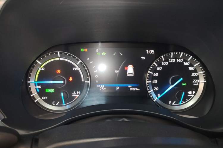 Used Toyota Highlander 2022 Dual-Engine 2.5L Four-Wheel Drive Prestige Version 7 Seats Instrument Cluster