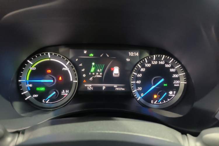 Used Toyota Highlander 2022 Dual-Engine 2.5L Four-Wheel Drive Prestige Version 7 Seats Instrument Cluster