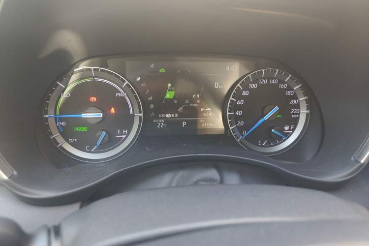 Used Toyota Highlander 2022 Dual-Engine 2.5L Four-Wheel Drive Prestige Version 7 Seats Instrument Cluster