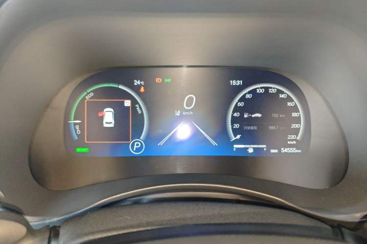 Used Toyota Highlander 2022 Dual-Engine 2.5L Four-Wheel Drive Supreme Edition 7-Seater Instrument Cluster