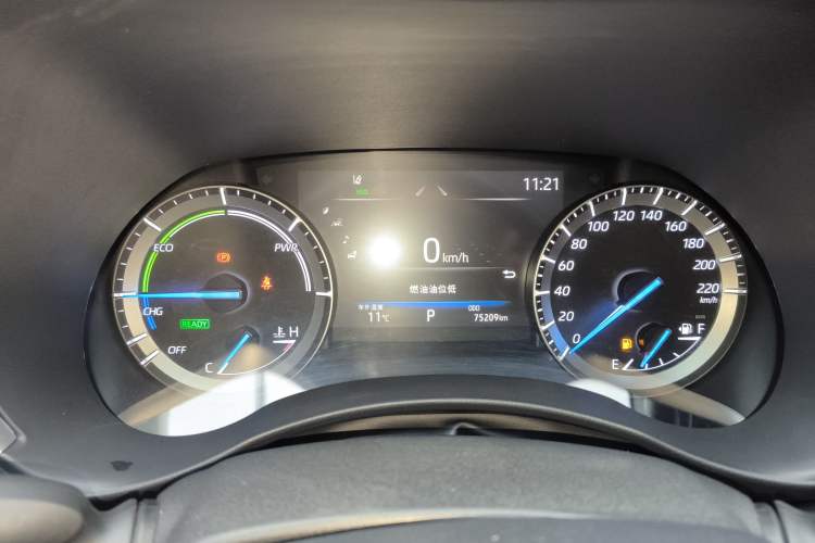 Used Toyota Highlander 2022 Dual-Engine 2.5L Four-Wheel Drive Prestige Version 7 Seats Instrument Cluster