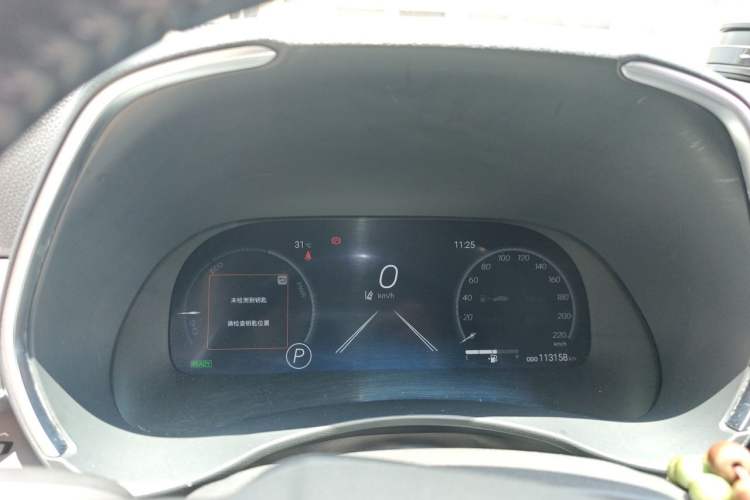 Used Toyota Highlander 2022 Dual-Engine 2.5L Four-Wheel Drive Supreme Edition 7-Seater Instrument Cluster