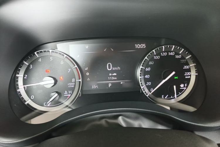 Used Toyota Highlander 2022 380T Four-Wheel Drive Prestige Edition 7-Seater Instrument Cluster