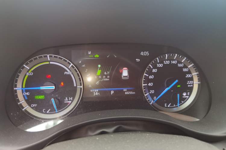 Used Toyota Highlander 2022 Dual-Engine 2.5L Two-Wheel Drive Prestige Edition 7-Seater Instrument Cluster