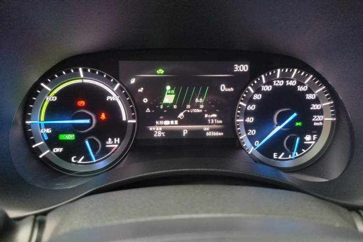 Used Toyota Highlander 2022 Dual-Engine 2.5L Two-Wheel Drive Elite Edition 7-Seater Instrument Cluster