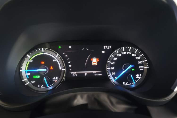 Used Toyota Highlander 2022 Dual-Engine 2.5L Four-Wheel Drive Prestige Version 7 Seats Instrument Cluster