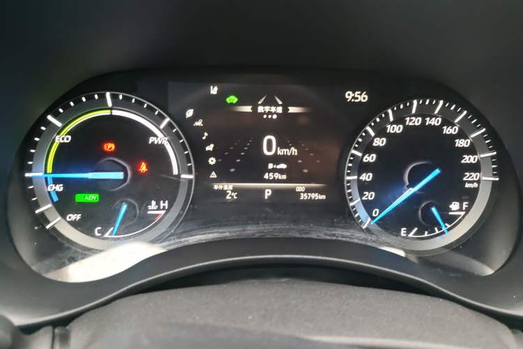 Used Toyota Highlander 2022 Dual-Engine 2.5L Four-Wheel Drive Prestige Version 7 Seats Instrument Cluster