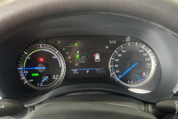 Used Toyota Highlander 2022 Dual-Engine 2.5L 4x4 Elite Edition 7-Seater Instrument Cluster
